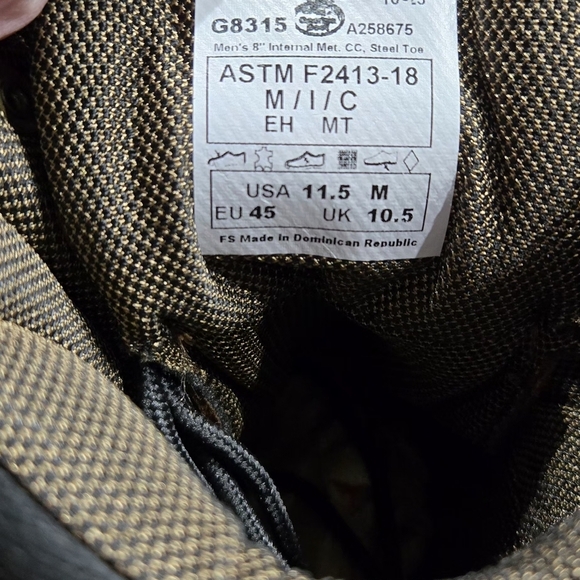Georgia Boot Hammer Internal Metatarsal Steel Toe Work Boot #1122 main image 10